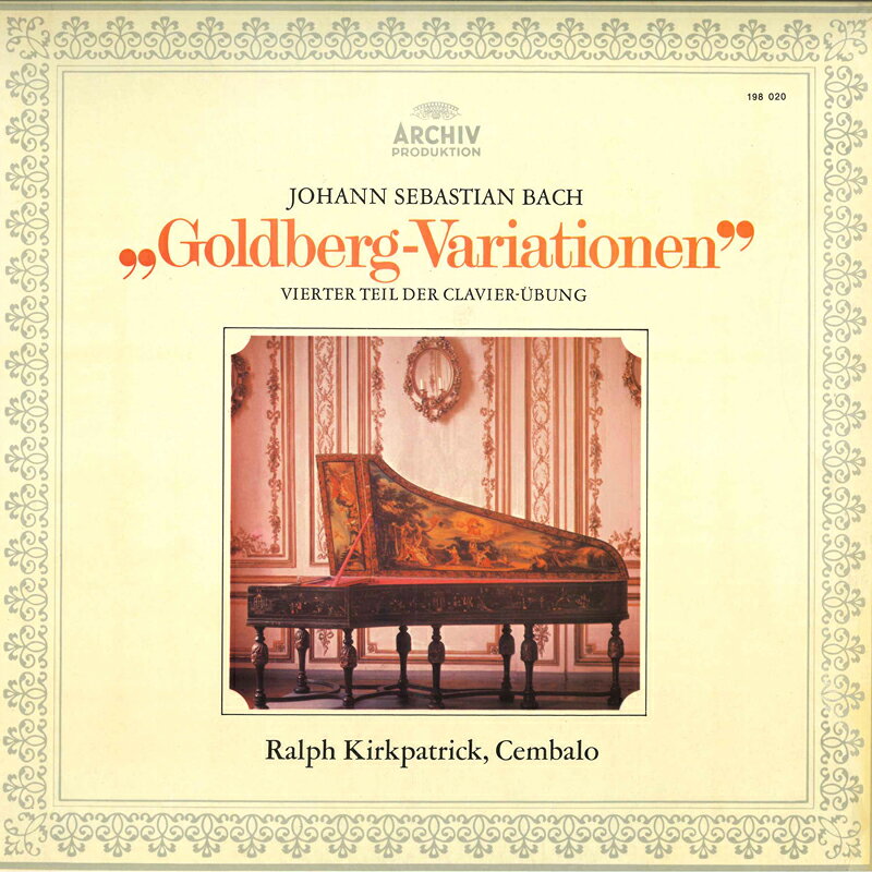 LP Johann Sebastian Bach Ralph Ki Goldberg-variationen 198020 ARCHIV PRODUKTION /00400