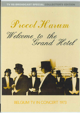 DVD Procol Harum Welcome To The Grand Hotel VJR066 VIDEOJAM /00110
