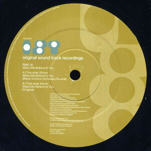 【中古】英12” Patti Jo Make Me Believe In You OST003T Original Sound Track /00250