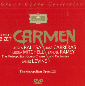 DVD James Levine Bizet Carmen VDI82761 DEUTSCHE GRAMMOPHON /00110