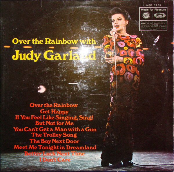 【中古】LP Judy Garland Over The Rainbow With Judy Garland MFP1237 Music For Pleasure /00260