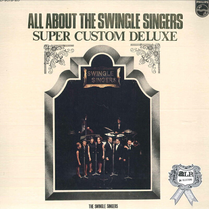 2LP Swingle Singers All About The Swingle Singers FD901920 PHILIPS Japan Vinyl /00660