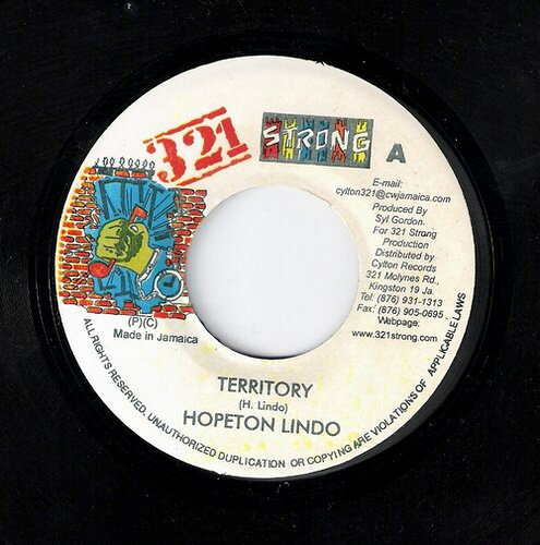 Artist Name: N - 【中古】7” Hopeton Lindo Territory / Undertaker NONE 321 Strong /00080