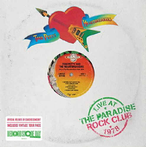 【新品】LP Tom Petty The Heartbreakers Live At Paradise Club 1978 (Colored Vinyl) 570311 UME 未開封 /00260