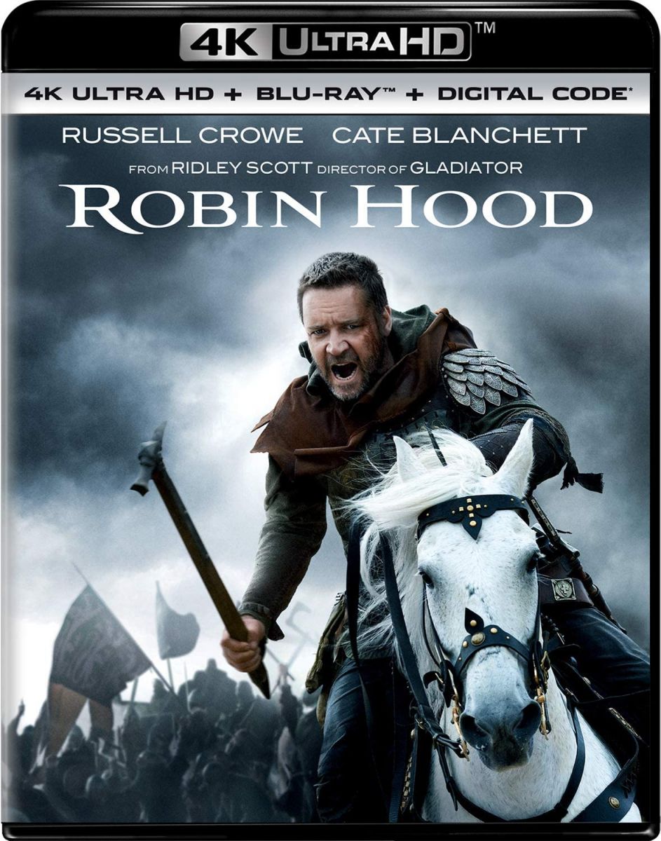 2discs Blueray Movie Robin Hood NONE NOT ON LABEL /00220