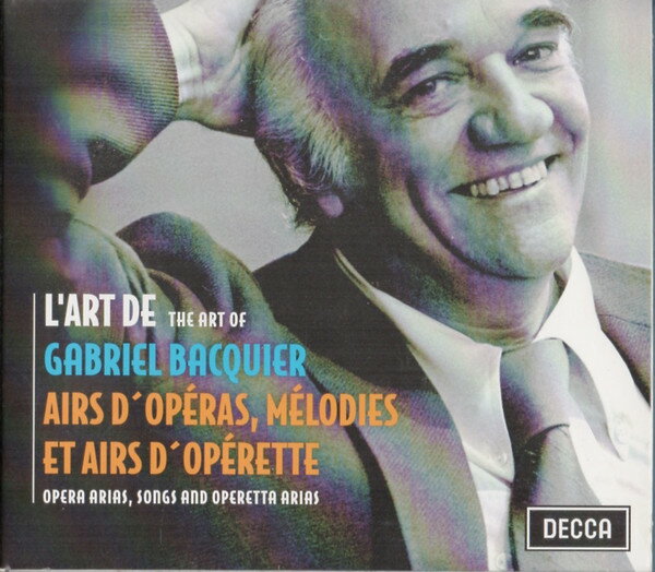 【中古】オーストララシア2discs CD Gabriel Bacquier Various: Lart De Gabriel Bacq 4806399 Decca /00220