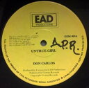 【中古】12” Don Carlos / Latty Guzang Untrue Girl / Free Food Ticket GEM009 EAD Prod...