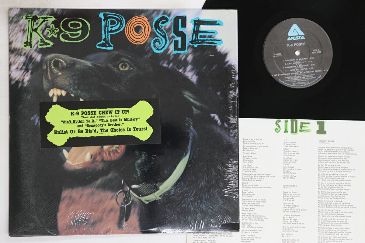 【中古】米LP K-9 Posse K-9 Posse AL8569 ARISTA /00260
