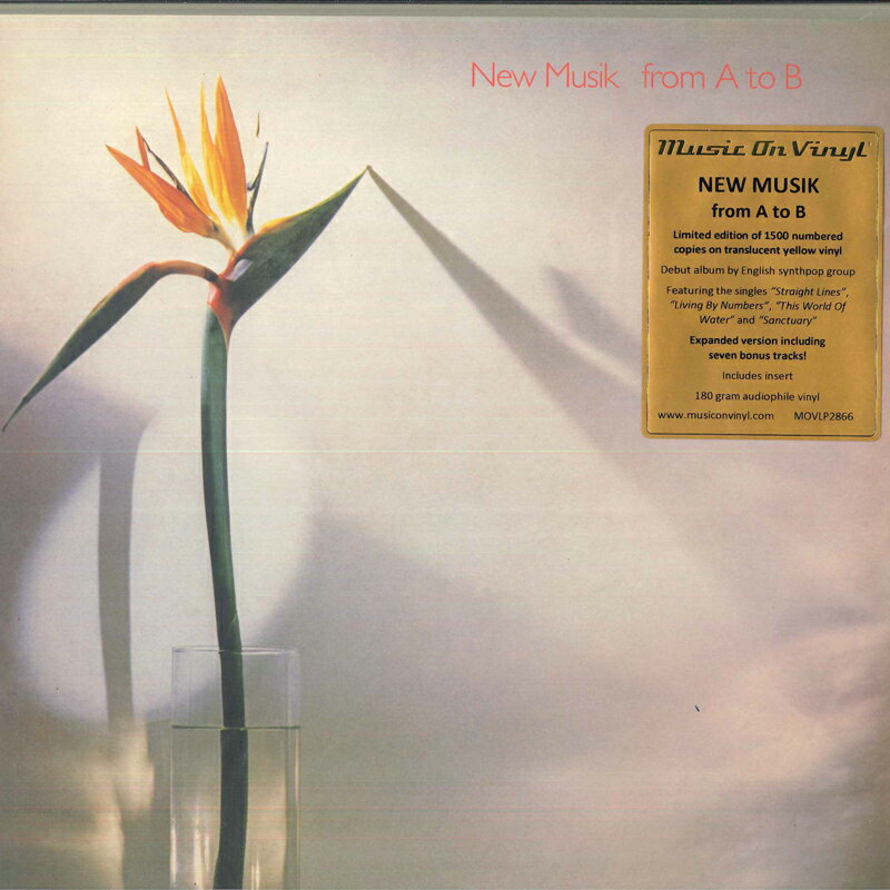【新品】欧2LP New Musik From A To B (Yellow Vinyl,180g) MOVLP2866 Music On Vinyl, Sony /00520
