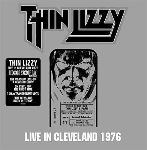 Artist Name: R - 【新品】2discs LP Thin Lizzy Live at Cleveland 1976 (Color Vinyl) 8801651 MERCURY 未開封 /00660