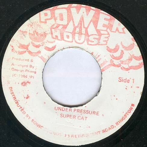 ジャマイカ7” Super Cat Under Pressure NONE Power House /00080