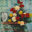 【中古】LP Walter Gieseking ギーゼキング・ポピュラー・アンコール集 CA1008 ANGEL /00260
