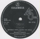 【中古】英7” Malcolm Roberts Nothings Gonna Change Our World DB8758 Columbia /00080