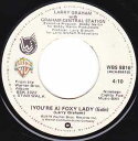 【中古】米7” Graham Central Station (Youre A) Foxy Lady WBS8816 Warner Bros. Records /00080