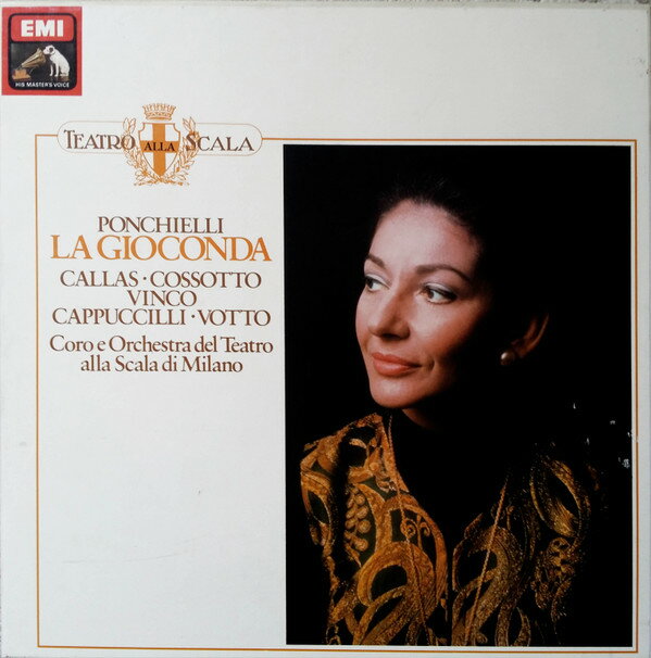 【中古】3LP マリア・カラス, ピエール・ミラ ポンキエルリ ラ・ジョコンダ 1C1530088183 EMI ELECTROLA /00780