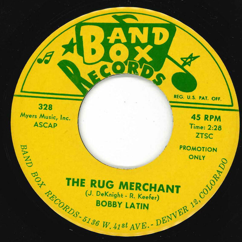 【中古】英7” Bobby Latin The Rug Merchant / Wanted 328 BAND BOX /00080