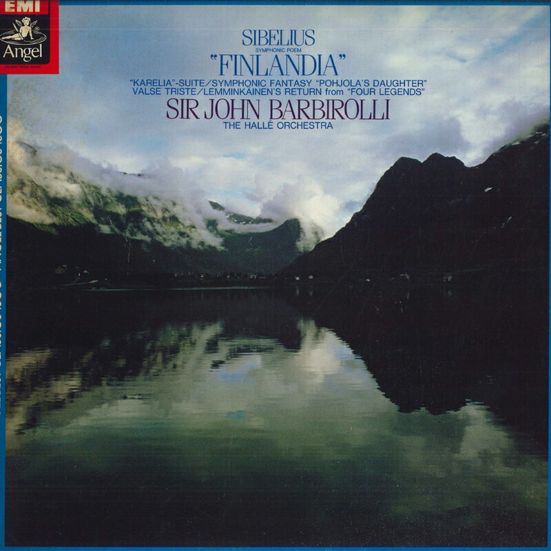 【中古】LP Sir John Barbirolli シベリウス：交響詩「フィンランディア」作品26 EAC55091 EMI ANGEL /00260