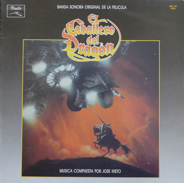 LP Pepe Nieto El Caballero Del Dragon (Banda Sonora Original De L VND1017 Vinilo /00260