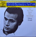 【中古】LP Glenn Gould J. S. Bach: Inventions & Sinfonias 20AC1553 CBS SONY Japan Vi...