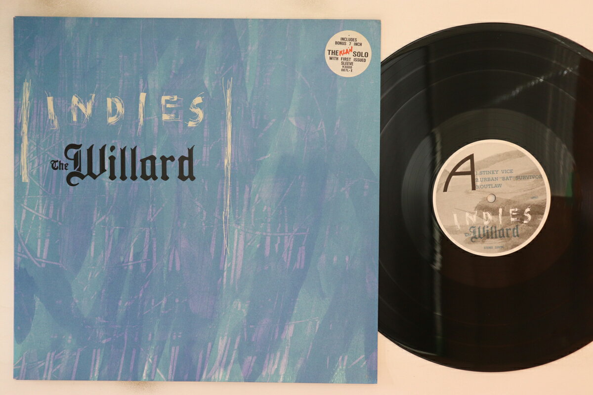 【中古】LP Willard Indies 007L INDEPENDENT /00260