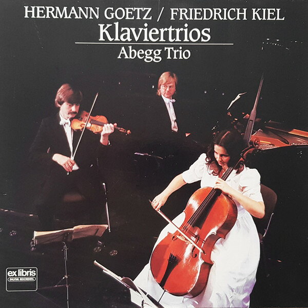 スイスLP Abegg Trio Hermann Goetz / Friedrich Kiel: Klaviertrios EL16984 EX LIBRIS /00400