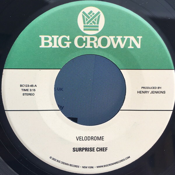 7” Surprise Chef Velodrome BC12345 BIG CROWN /00080