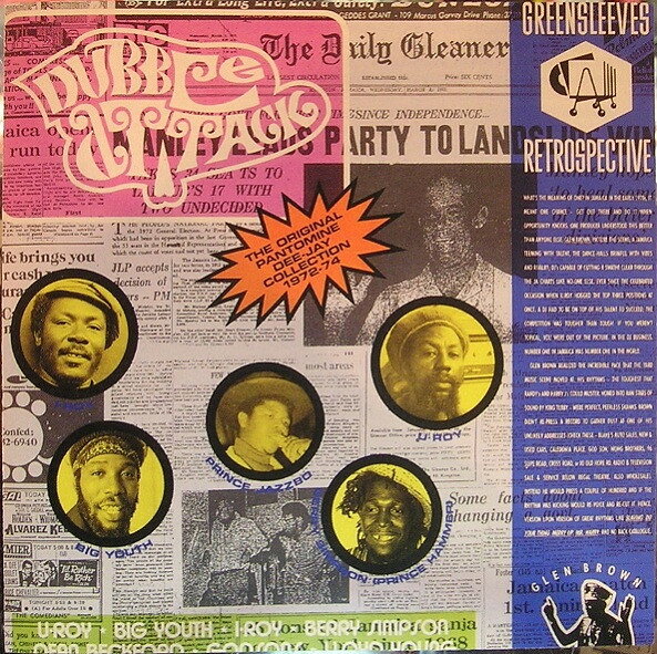 CD Glen Brown Dubble Attack (The Original Pantomine Dee-jay Colle 47005 Greensleeves /00110