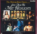 【中古】LASERDISC Metropolitan Opera Live From The Met Highlights SM0503257 METROPOL...