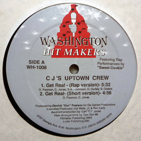 【中古】米12” C.J.s Uptown Crew Get Real WH1008 Washington Hit Maker /00250
