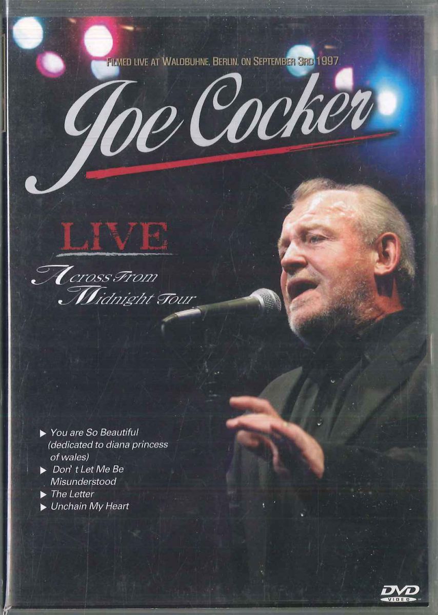 【中古】韓国DVD Joe Cocker Live / Across From Midnight Tour NONE NOT ON LABEL /00110