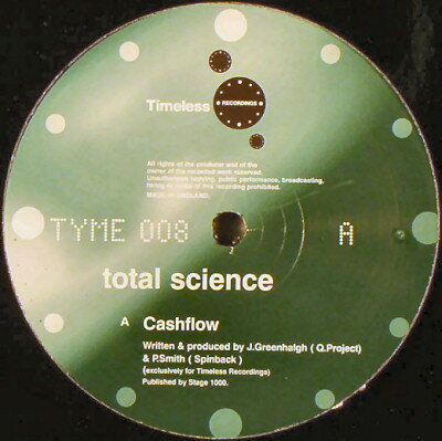 ・アーティスト Total Science ・タイトル Cashflow / P.S.I. ・レーベル・型番 Timeless Recordings TYME008 ・フォーマット 12インチレコード ・コンディション(盤) 良い (VG+) ・コンディション(ジャケット) 良い (VG+) ・コンディション(帯) オビなし ・特記事項 【盤にヘアライン】 サンプル画像です。実際の商品の画像ではありません 商品写真はバーコード/カタログ番号に対応したサンプル画像ですので、お送りする商品の画像ではありません。帯やライナーなどの付属品は、特記事項に記載されている場合のみ含まれます。プロモやカラーレコードなどの仕様についても、該当する場合のみ特記事項に記載しています。 【ご購入前に必ずご確認ください】 ・本店サイト(www.recordcity.jp)とは価格、送料が違います ・本店サイト、その他支店のオーダーとは同梱発送できません ・注文確定後に別の注文を頂いた場合、注文同士の同梱は致しかねます。 ・別倉庫から発送しているため、店頭受け渡しは対応しておりません ・一部商品は他の通販サイトでも販売しているため、ご注文のタイミングによっては商品のご用意ができない場合がございます。 ・土日祝日はお休みです 金曜・祝前日9時以降のご連絡またはご入金は、返答または発送が週明け・祝日明けに順次対応となります。 ・ご購入後のキャンセル不可 ご購入後のキャンセルはいかなる理由においてもお受けできません。ご了承の上、ご購入くださいませ。 ・日本郵便(ゆうパック/ゆうメール)によるお届けになります。 ・中古品であることをご理解ください 当ストアでは中古商品を主に販売しております。中古品であることをご理解の上ご購入ください。また、一部商品はRecordCityオンラインストアで試聴可能です。 ・返品について お客様のご都合による返品は一切承っておりません。 表記の内容と実際の商品に相違がある場合、また針飛び等で返品・返金をご希望される場合は、商品の到着後1週間以内にご連絡ください。商品の返送をこちらで確認後、キャンセル・返金を行います。 コンディションVG以下の商品は返品できません。プレイに影響のない表面のこすれ傷、プレス起因のノイズ盤は返品の対象外です。 【コンディション表記】 ・ほぼ新品(M-)(Like New) 完全な新品。未使用。当店ではほぼ使用しません ・非常に良い(EX)(Excellent) 中古盤として美品な状態。わずかな経年を感じるものの傷みを感じさせない、当店基準で最高の状態 ・良い(VG+)(Very Good Plus) 丁寧に扱われた中古品で、軽い使用感がみられる。 ・可(VG)(Acceptable) 使い込まれた中古品で、「良い」よりもさらに使用感がみられる。 ・悪い(VG-)(Bad) 状態が悪いアイテム。使用の保障はなく、再生不可、針飛び、目立つノイズがあるかもしれない。状態によるクレーム不可。返品不可。 ・非常に悪い(G)(Very Bad) 「悪い」よりさらに状態が悪いアイテム。使用の保障はなく、再生不可、針飛び、目立つノイズがあるかもしれない。状態によるクレーム不可。返品不可。 ・ジャンク(Fair)(Junk/Fair) 割れている、反っている、水ダメージがある、カビ、ジャケットが分離している、ひどい書き込み、ひどい擦れなど最低の状態。使用の保障はなく、再生不可、針飛び、目立つノイズがあるかもしれない。状態によるクレーム不可。返品不可。 ・ジャンク(Poor)(Junk/Poor) 割れている、反っている、水ダメージがある、カビ、ジャケットが分離している、ひどい書き込み、ひどい擦れなど最低の状態。使用の保障はなく、再生不可、針飛び、目立つノイズがあるかもしれない。状態によるクレーム不可。返品不可。