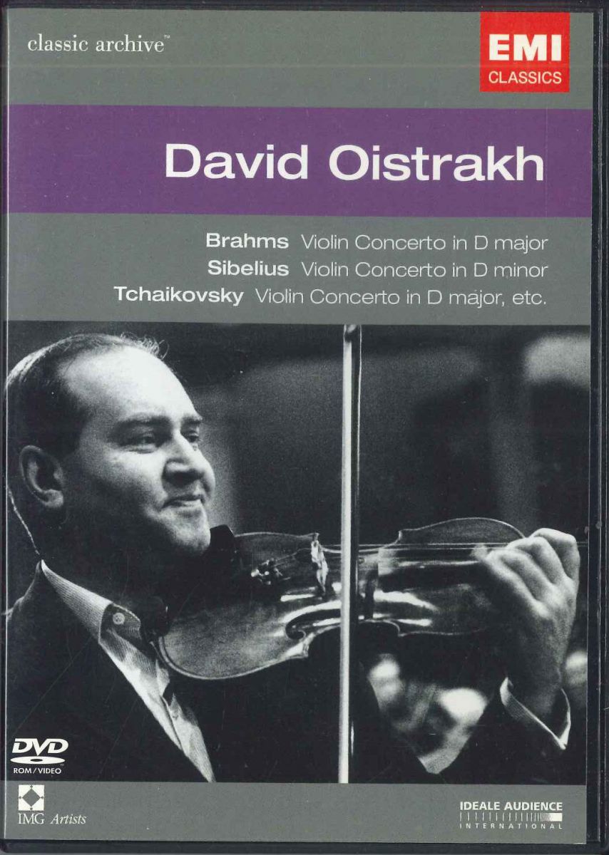 DVD David Oistrach Classics Archive David Oistrakh TOBW3563 EMI CLASSICS /00110