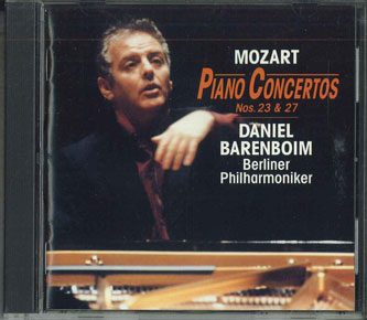 CD Daniel Barenboim Mozart:piano Concertos Nos.23&amp;27 FWCC30880 TELDEC /00110