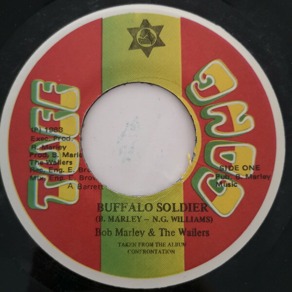 【中古】ジャマイカ7” Bob Marley &amp; The Wailers Buffalo Soldier BMW9762 Tuff Gong /00080