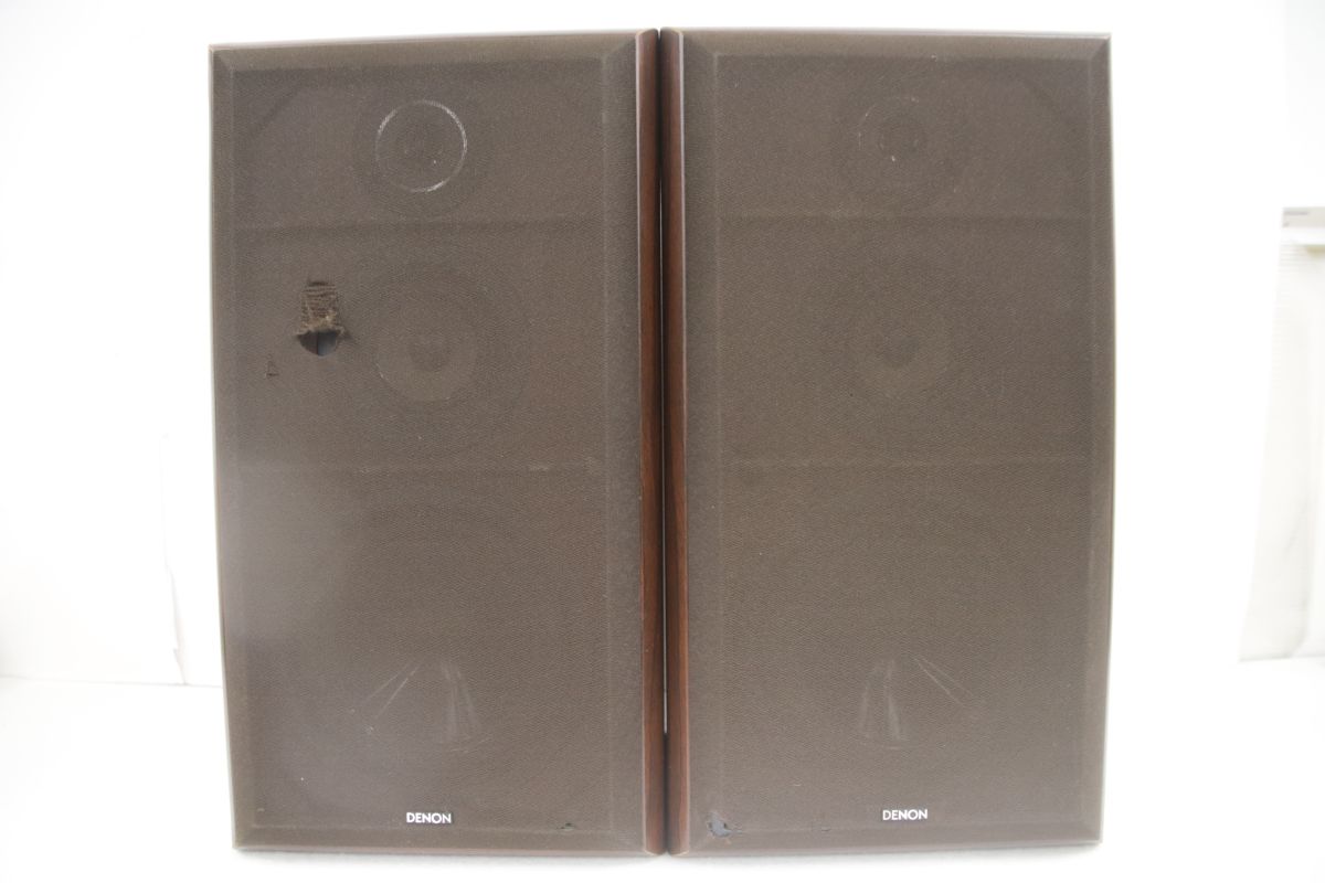 【中古】Denon デノン USCK-77S 3way Speaker 3ウェイスピーカー /14000