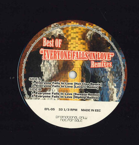12” Tanto Metro &amp; DEVONTE Best Of ”everyone Falls In Love” REMIXES EFL05 NONE プロモ /00250