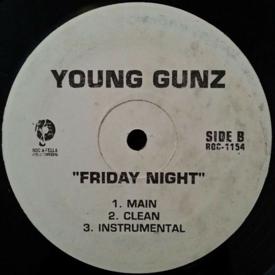 ����š���12�� Young Gunz Grown Man / Friday Night ROC1154 Roc-A-Fella Records /00250