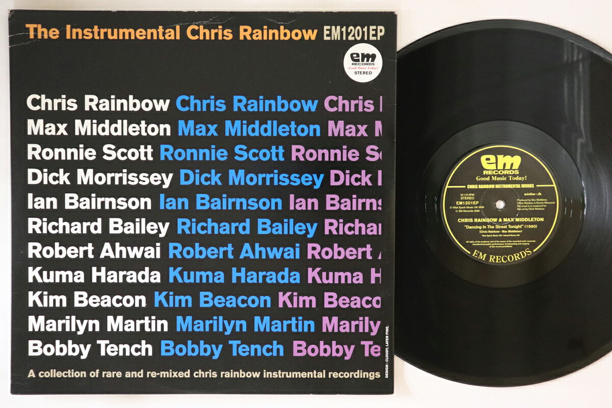 【中古】12” Chris Rainbow Instrumental Chris Rainbow EM1201EP EM /00250