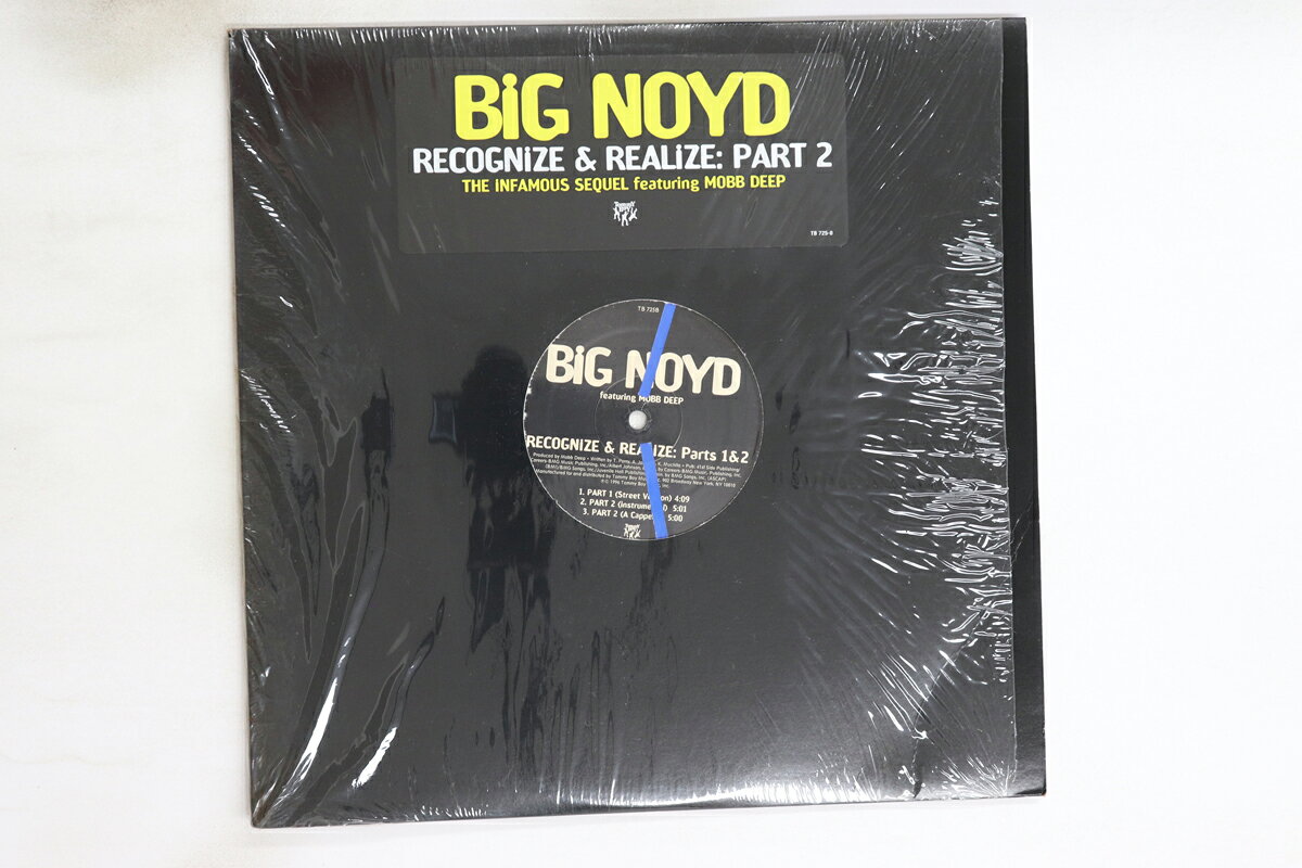 ・アーティスト Big Noyd, Mobb Deep ・タイトル Recognize & Realize: Part 2 ・レーベル・型番 Tommy Boy TB725 ・フォーマット 12インチレコード ・コンディション(盤) 良い (VG+) ・コンディション(ジャケット) 良い (VG+) ・コンディション(帯) オビなし ・特記事項 【盤に浅い跡】【デッドワックス頭出しシール】【シュリンク残し】 実際に発送される商品の画像です 【ご購入前に必ずご確認ください】 ・本店サイト(www.recordcity.jp)とは価格、送料が違います ・本店サイト、その他支店のオーダーとは同梱発送できません ・注文確定後に別の注文を頂いた場合、注文同士の同梱は致しかねます。 ・別倉庫から発送しているため、店頭受け渡しは対応しておりません ・一部商品は他の通販サイトでも販売しているため、ご注文のタイミングによっては商品のご用意ができない場合がございます。 ・土日祝日はお休みです 金曜・祝前日9時以降のご連絡またはご入金は、返答または発送が週明け・祝日明けに順次対応となります。 ・ご購入後のキャンセル不可 ご購入後のキャンセルはいかなる理由においてもお受けできません。ご了承の上、ご購入くださいませ。 ・日本郵便(ゆうパック/ゆうメール)によるお届けになります。 ・中古品であることをご理解ください 当ストアでは中古商品を主に販売しております。中古品であることをご理解の上ご購入ください。また、一部商品はRecordCityオンラインストアで試聴可能です。 ・返品について お客様のご都合による返品は一切承っておりません。 表記の内容と実際の商品に相違がある場合、また針飛び等で返品・返金をご希望される場合は、商品の到着後1週間以内にご連絡ください。商品の返送をこちらで確認後、キャンセル・返金を行います。 コンディションVG以下の商品は返品できません。プレイに影響のない表面のこすれ傷、プレス起因のノイズ盤は返品の対象外です。 【コンディション表記】 ・ほぼ新品(M-)(Like New) 完全な新品。未使用。当店ではほぼ使用しません ・非常に良い(EX)(Excellent) 中古盤として美品な状態。わずかな経年を感じるものの傷みを感じさせない、当店基準で最高の状態 ・良い(VG+)(Very Good Plus) 丁寧に扱われた中古品で、軽い使用感がみられる。 ・可(VG)(Acceptable) 使い込まれた中古品で、「良い」よりもさらに使用感がみられる。 ・悪い(VG-)(Bad) 状態が悪いアイテム。使用の保障はなく、再生不可、針飛び、目立つノイズがあるかもしれない。状態によるクレーム不可。返品不可。 ・非常に悪い(G)(Very Bad) 「悪い」よりさらに状態が悪いアイテム。使用の保障はなく、再生不可、針飛び、目立つノイズがあるかもしれない。状態によるクレーム不可。返品不可。 ・ジャンク(Fair)(Junk/Fair) 割れている、反っている、水ダメージがある、カビ、ジャケットが分離している、ひどい書き込み、ひどい擦れなど最低の状態。使用の保障はなく、再生不可、針飛び、目立つノイズがあるかもしれない。状態によるクレーム不可。返品不可。 ・ジャンク(Poor)(Junk/Poor) 割れている、反っている、水ダメージがある、カビ、ジャケットが分離している、ひどい書き込み、ひどい擦れなど最低の状態。使用の保障はなく、再生不可、針飛び、目立つノイズがあるかもしれない。状態によるクレーム不可。返品不可。