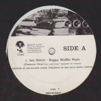 12” Jah Stitch Ragga Muffin Style SELECTCUTS6016 Select Cuts /00250
