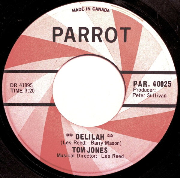 Other - 【中古】加7” Tom Jones Delilah PAR40025 Parrot /00080