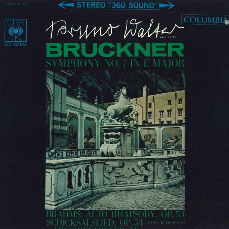 【中古】2discs LP Bruno Walter ブルックナー交響曲第7番ホ長調、ブラームス≪アルト・ OS30910 CBS COLUMBIA recordcity-11250289 RECORD CITY 楽天市場店 パッケージ画像