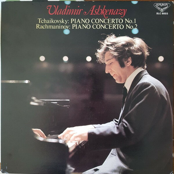 【中古】LP Vladimir Ashkenazy Lorin Maazel / Kiril Kondrashin Tchaikovsky: Piano Concerto No. 1 / Rachmaninoff: Piano Concerto No. 2 SLC8003 LONDON Japan Vinyl /00260