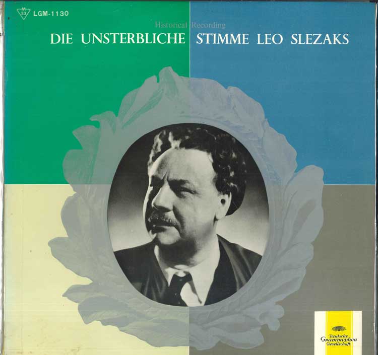 【中古】LP Leo Slezaks レオ スレザーク / 名唱集 LGM1130 DEUTSCHE GRAMMOPHON /00260