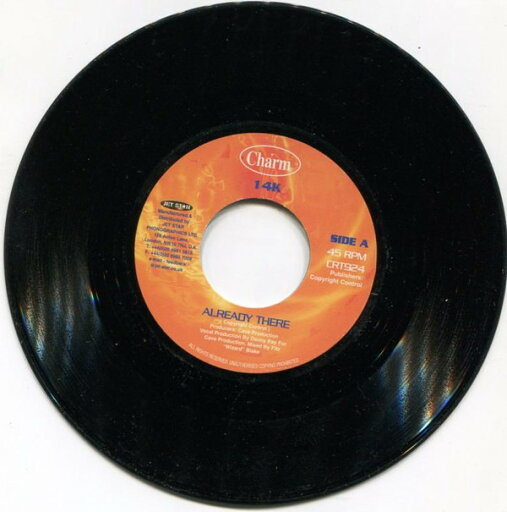 【中古】英7” 14K Already There CRT924 Charm /00080 【中古】英7” 14K Already There CRT924 Charm /00080