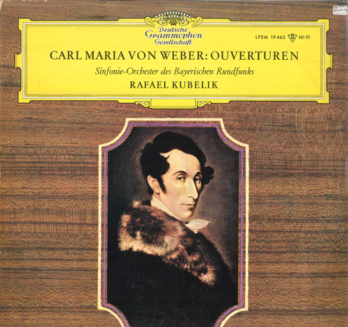 Record - 【中古】独LP ラファエル・クーベリック, バイ ウェーバー 序曲集 LPEM19463 DEUTSCHE GRAMMOPHON /00260