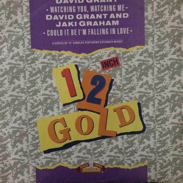 【中古】英12” David Grant / Jaki Graham Watching You, Watching Me / Could It Be Im Falling OG4135 Old Gold /00250