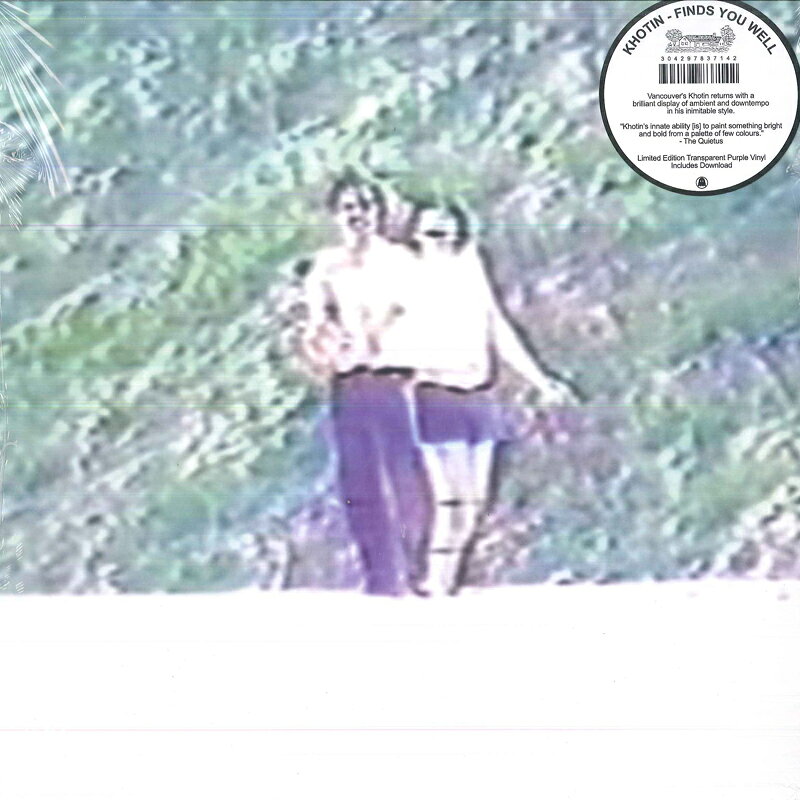 Artist Name: M - 【新品】LP Khotin Finds You Well (Transparent Purple) (Purple Vinyl) GI371LPC2 Ghostly Internationa 未開封 /00260