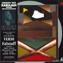 【中古】2discs LASERDISC カラヤン ヴェルディ 歌劇「ファルスタッフ」全3幕 SRLM10645 SONY /01400