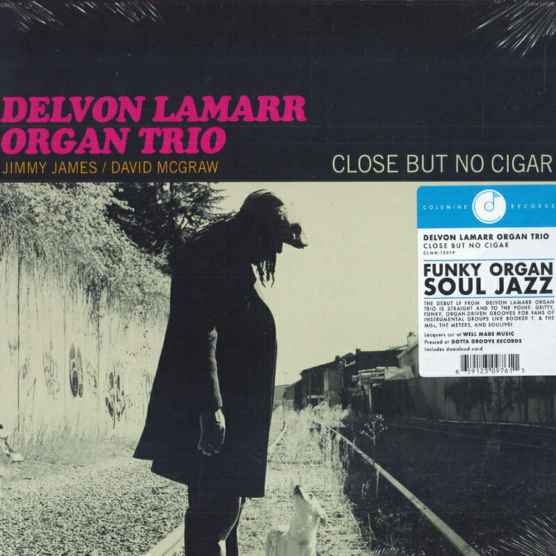 LP Delvon Lamarr Organ Trio Close But No Cigar CLMN12019 COLEMINE 未開封 /00400